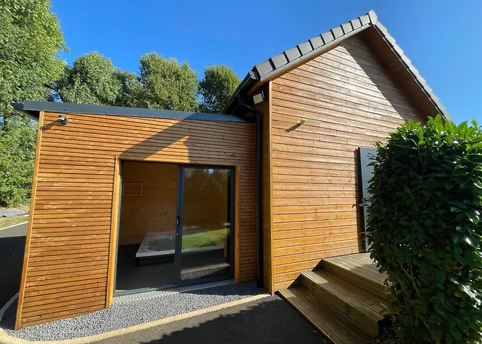 Gite Chalet Bois Avec Spa Privatif